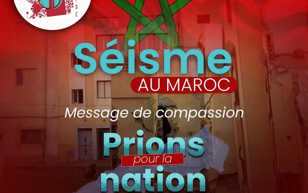 Une pensée pour le Maroc 2023